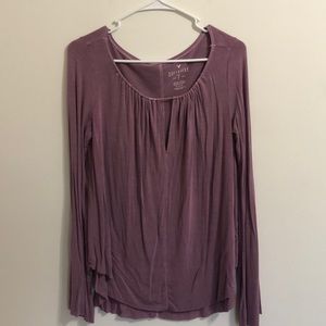 Bell-sleeve top